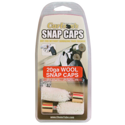 Carlson’s Choke Tubes 00109 Snap Cap  20Gauge 2Pack