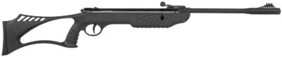 Umarex 2244020 Explorer Youth Spring Piston 177 Pellet 1rd Black Rec/Barrel Black All Weather Thumbhole Stock