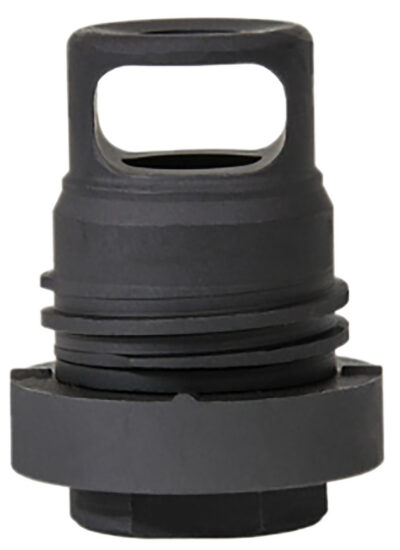 Yankee Hill 3102-1MB-28A Mini Phantom Q.D. Muzzle Brake Black Melonite Steel with 1/2″-28 tpi Threads & 1.60″ OAL for 5.56x45mm NATO AR-Platform