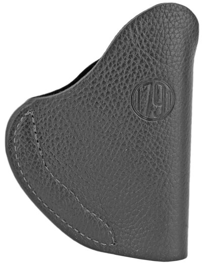 1791 Gunleather SCH2NSBL SCH  IWB Size 02 Night Sky Black Leather Belt Clip Fits Ruger LC9/S&W J Frame/Colt Cobra Left Hand