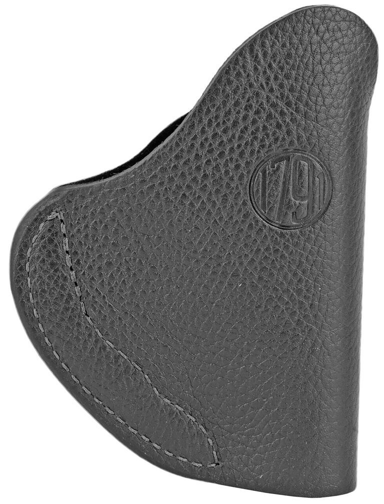 1791 Gunleather SCH2NSBL SCH  IWB Size 02 Night Sky Black Leather Belt Clip Fits Ruger LC9/S&W J Frame/Colt Cobra Left Hand