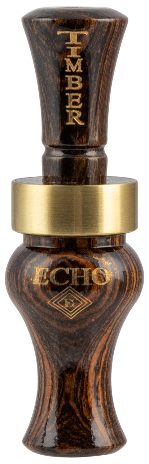 Echo Calls 78015 Timber Single Reed Mallard Hen Sounds Attracts Ducks Brown Bocote Timber