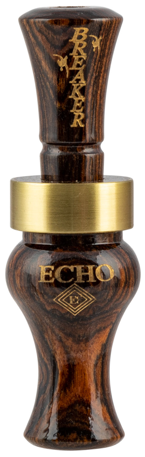 Echo Calls 78913 Breaker Single Reed Mallard Hen Sounds Attracts Ducks Brown Bocote Timber