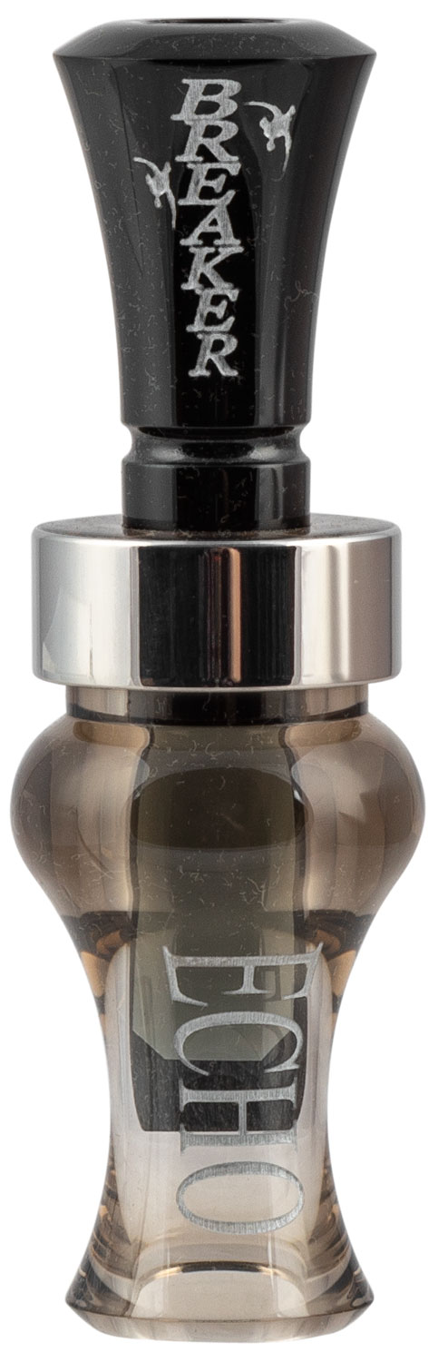 Echo Calls 78908 Breaker Single Reed Mallard Hen Sounds Attracts Ducks Smoke Acrylic