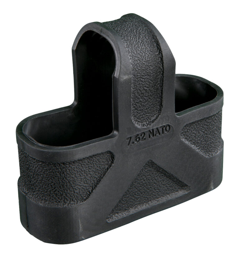Magpul MAG002-BLK Original Magpul Made of Rubber w/ Black Finish for 7.62x51mm NATO Mags/ 3 Per Pack