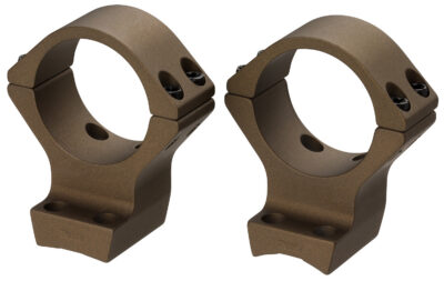 Browning 12531 X-Bolt Scope Mount System X-Lock Burnt Bronze Cerakote Aluminum 1″ Tube, Low Rings