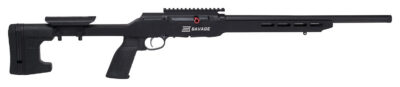 Savage Arms 47248 A22 Precision Full Size Semi-Auto 22 LR 10+1 18″ Barrel, Matte Black Metal Finish & Adjustable MDT ACC Aluminum Chassis Matte Black Stock