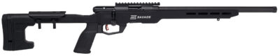 Savage Arms 70548 B22 Precision Bolt Action 22 WMR Caliber with 10+1 Capacity, 18″ Barrel, Matte Black Metal Finish & Adjustable MDT ACC Aluminum Chassis Matte Black Stock Right Hand (Full Size)
