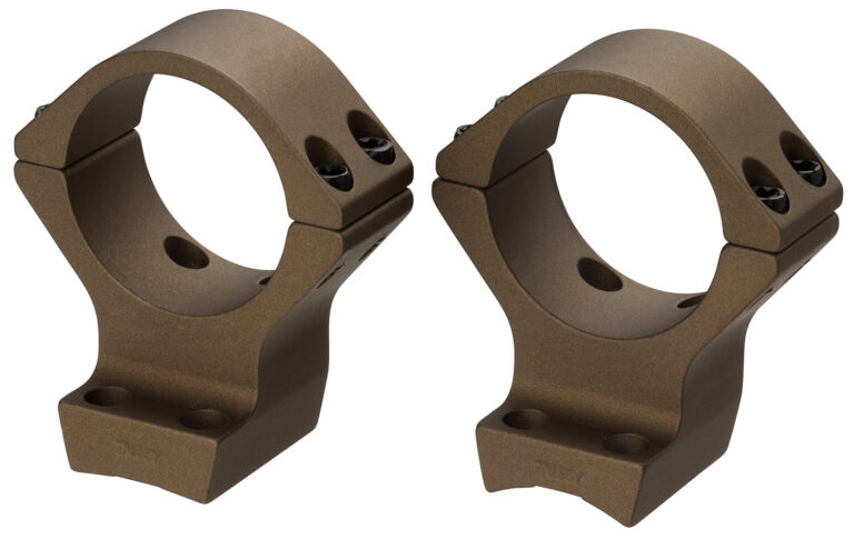 Browning 12535 X-Bolt Scope Mount System X-Lock Burnt Bronze Cerakote Aluminum 30mm Tube, Medium Rings