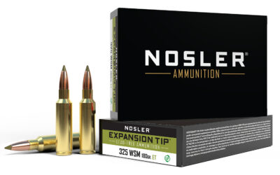 Nosler 40146 Trophy Grade  325 WSM 180 gr Expansion Tip (ET) 20 Bx/ 10 Cs