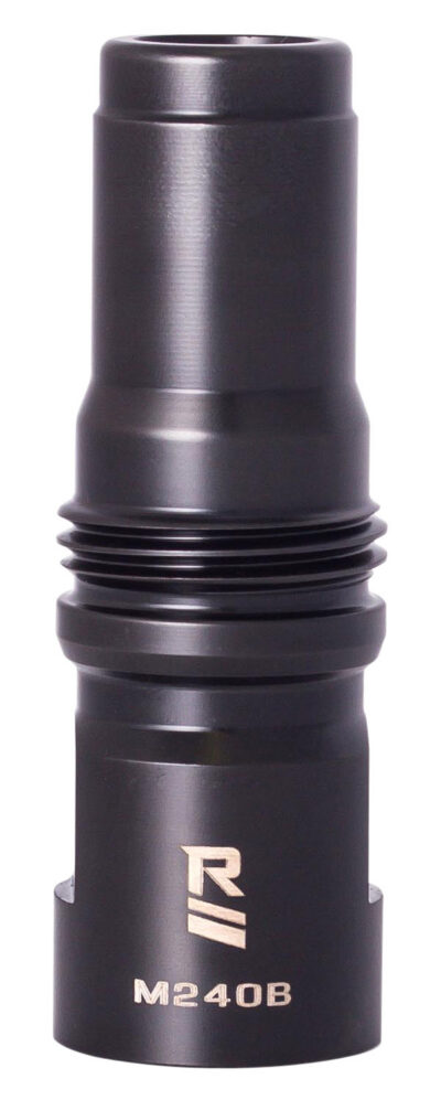 Rugged Suppressor MD002 M240B Muzzle Device Black with 25/32×24 Threads & Dual Taper Locking System for Surge762, Razor762 & Micro30 Suppressors