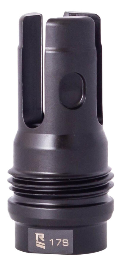 Rugged Suppressor FH004 R3L Flash Mitigation System Black with 5/8″-24 tpi Threads & 2.15″ OAL for 7.62mm FN SCAR17