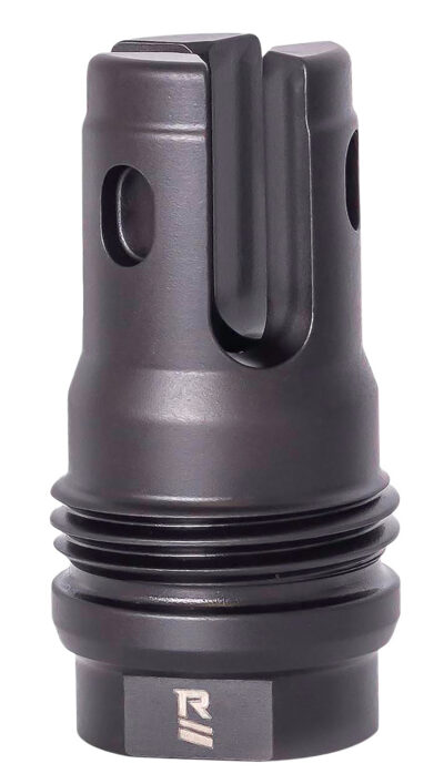 Rugged Suppressor FH008 R3 Flash Mitigation  Black with M15x1 Threads & 2.13″ OAL for 7.62mm Radiant762, Surge762, Razor762 & Micro30 Suppressors
