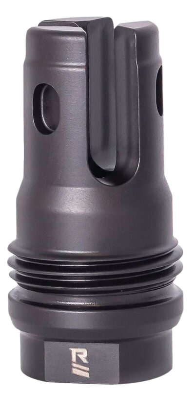 Rugged Suppressor FH010 R3 Flash Mitigation System Black with M18x1.5 Threads & 2.13″ OAL for 7.62mm Radiant762, Surge762, Razor762 & Micro30 Suppressors