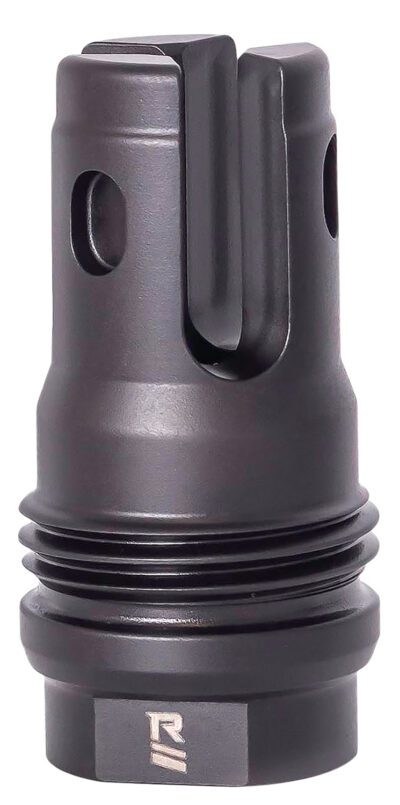 Rugged Suppressor FH012 R3 Flash Mitigation System Black with M18x1 tpi Threads & 2.13″ OAL for 7.62mm Radiant762, Surge762, Razor762 & Micro30 Suppressors