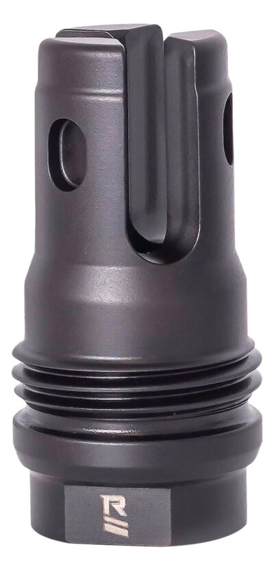 Rugged Suppressor FH014 R3 Flash Mitigation System Black with 9/16×24 LH Threads & 2.13″ OAL for 7.62mm Radiant762, Surge762, Razor762 & Micro30 Suppressors