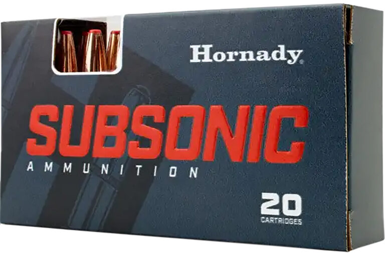 Hornady 45-70 Government, 410gr, Sub-X Subsonic, 20rd Box