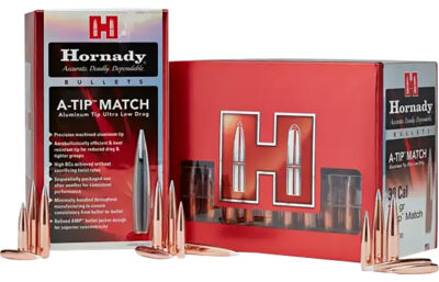 A-TIP  MATCH 7MM (0.284”) BULLETS A-TIP® MATCH 7MM (0.284”) 166GR ALUMINUM TIP-BT 100/BOX
