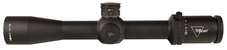 Trijicon 2900038 Credo Matte Black 2-10x36mm 30mm Tube LED Illuminated Red MRAD Precision Tree Reticle