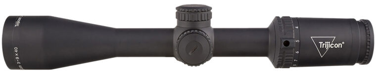 Trijicon 2900039 Credo Matte Black 3-9x40mm 1" Tube LED Illuminated Red MOA Precision Hunter Reticle