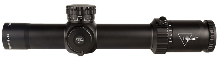 Trijicon 2900031 Credo HX Satin Black 1-8x28mm 34mm Tube LED Illuminated Red/Green MOA Segmented Circle Reticle