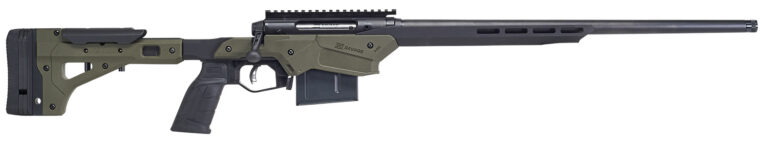 Savage 57550 Axis II Precision 243 Win 8+1 22" OD Green Adjustable w/Aluminum Ch
