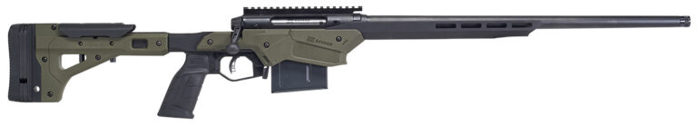 Savage 57552 Axis II Precision 6.5 Creedmoor 8+1 22" OD Green Adjustable w/Alumi