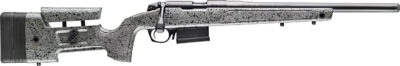 Bergara Rifles B14R001 B-14 Trainer Full Size 22 LR 10+1 18″ Matte Blued Matte Barrel & Receiver, HMR w/Adj Cheek Piece Black Fleck Gray Synthetic Stock, Right Hand