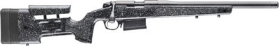 Bergara Rifles B14R002 B-14 Trainer 22 LR 10+1 18″ Carbon Fiber Threaded Barrel, Matte Blued, Gray Speckled Black Stock