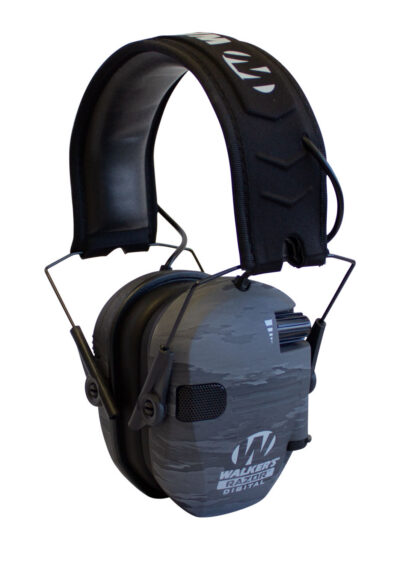 Walker’s GWPDRSEMGST Razor PRO Digital Electronic Muff 23 dB Over the Head Ghost Camo/Black Polymer