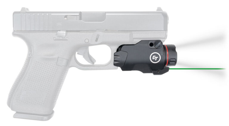 Crimson Trace 0177201 Rail Master Pro  Green Laser/White Light 5mW/400 Lumens, Output 633nM Wavelength, Picatinny/Weaver Rail Mount