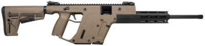 Kriss USA KV22CFD00 Vector 22 Gen II CRB Full Size 22 LR 10+1 16″ Black Chrome Moly Barrel Flat Dark Earth Cerakote Aluminum Receiver Flat Dark Earth 6 Position Stock Right Hand