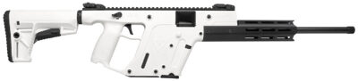 Kriss USA KV22CAP00 Vector CRB Gen2 Full Size 22 LR 10+1 16″ Black Chrome Moly Barrel Alpine Cerakote Aluminum Receiver Apline White 6 Position Stock Right Hand