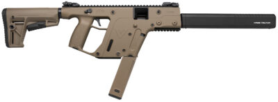 Kriss USA KV45CFD20 Vector CRB G2 45 ACP 30+1 16″ Black Nitride Threaded Barrel, Flat Dark Earth Picatinny Rail Aluminum Receiver, FDE Synthetic 6 Position Stock & Polymer Grip