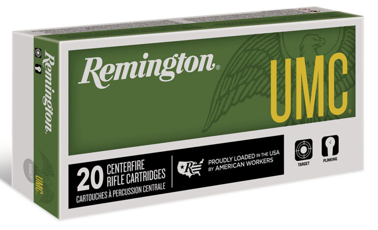 Remington Ammunition 23661 UMC 450Bushmaster 260gr Full Metal Jacket 20 Per Box/10 Case