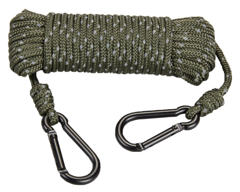 Hunters Specialties 00775 Reflective Rope Olive Drab 30' Long