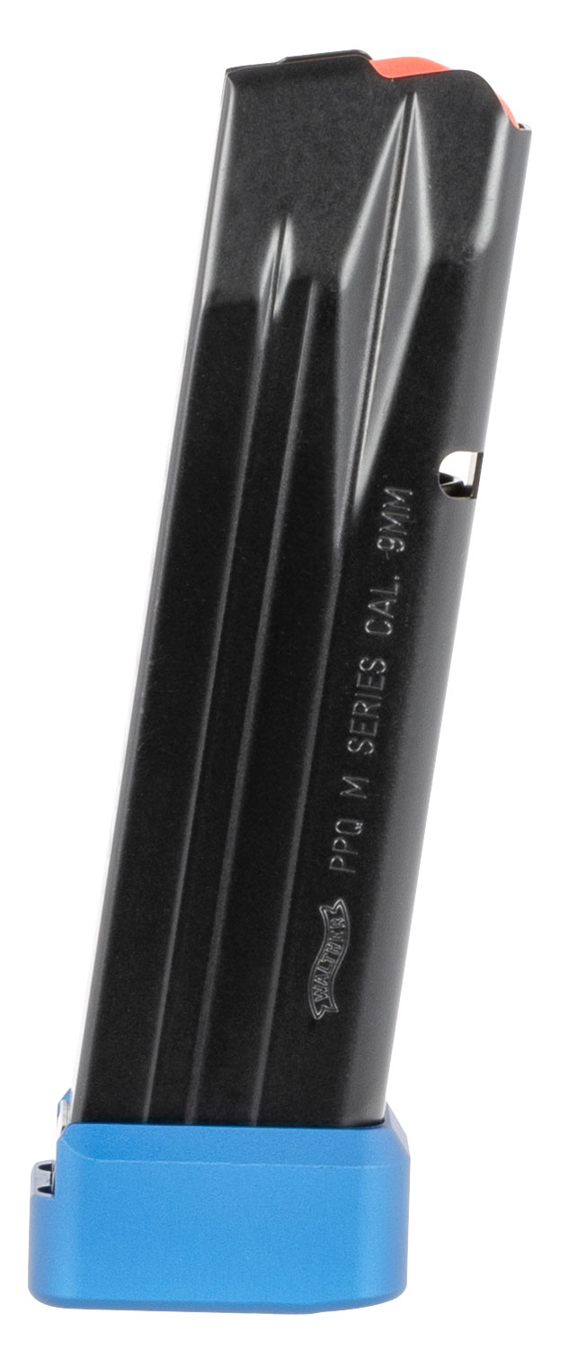 Walther Arms 2836335 PPQ  9mm Luger PPQ M2 SF Pro 15+2 Black/Blue Detachable w/E