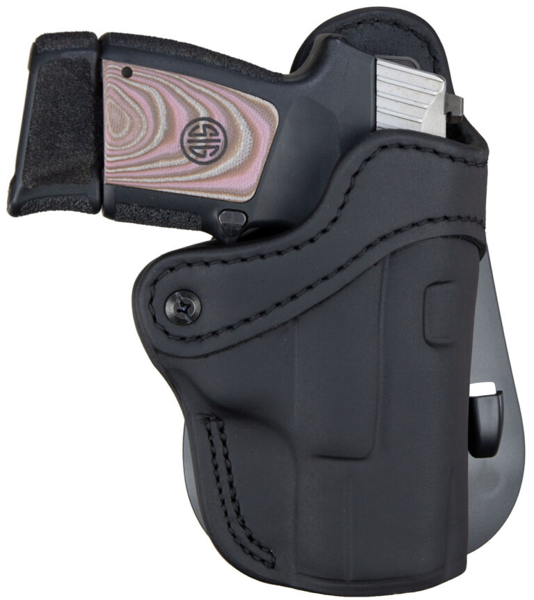 1791 Optic Ready OWB Paddle Holster Size 2.1 Stealth Black RH