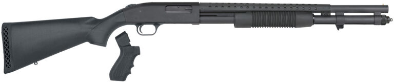 MOSSBERG 590 SECURITY PERSUARDER 12G 20" BLK 8RD W/ PSTL GRP