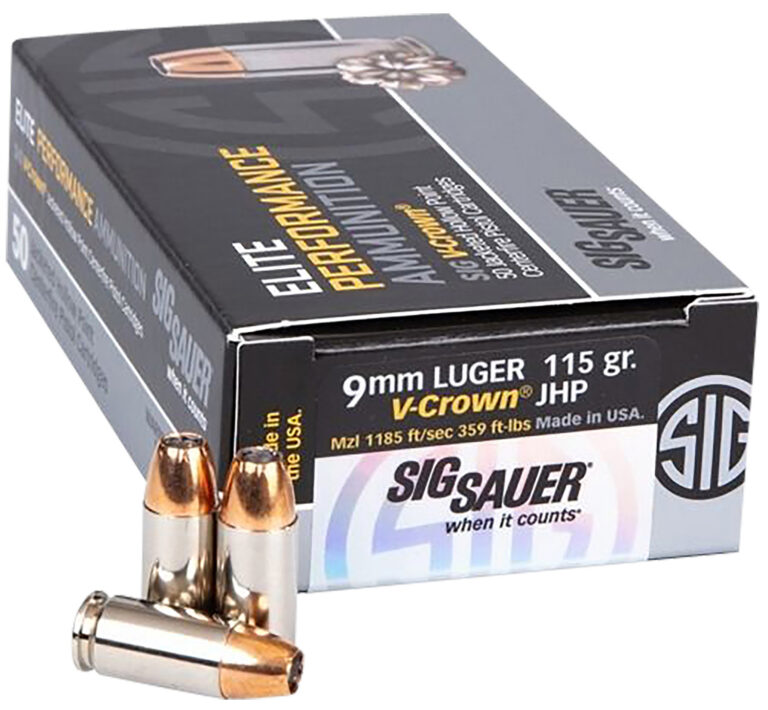 V-CROWN 9MM 115GR ELITE COMP 50RDS/BOX