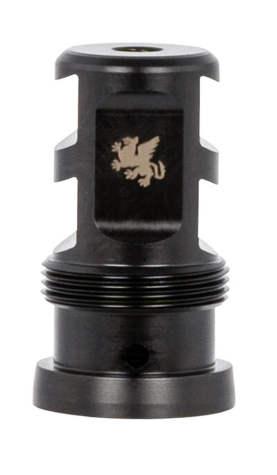 GRIFFIN ARMAMENT TMPB22C1228 Paladin 2 Port Muzzle Brake .22 Cal 1/2″-28 tpi 1.8