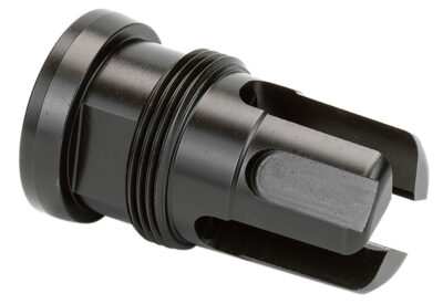 Griffin Armament TMMFH5824 Minimalist Taper Mount Flash Suppressor Black 17-4 Stainless Steel with 5/8″-24 tpi Threads, 1.80″ OAL &  1.07″ Diameter for 30 Cal