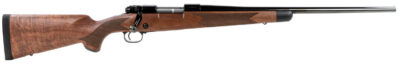 Winchester Repeating Arms 535203289 Model 70 Super Grade 6.5 Creedmoor Caliber with 4+1 Capacity, 22″ Barrel, High Polished Blued Metal Finish & Satin Fancy Walnut Stock Right Hand (Full Size)