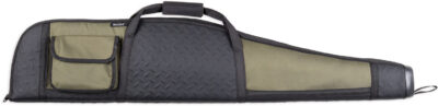 Bulldog BD310 Armor Rifle Case 48″ Black with Green Panels Water-Resistant Nylon