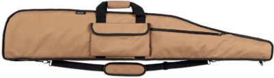 Bulldog BD375 Deluxe Long Range Rifle Case Tan w/Black Nylon 55″ L x 3″ W x 10″