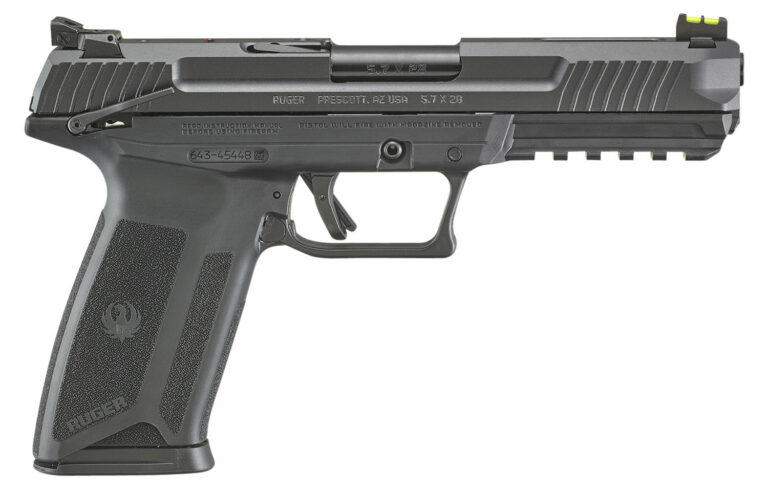 RUGER-5.7 X 28 4.9" PISTOL BLK/BLK 20+1 MS