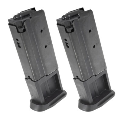Ruger 90712 Ruger-5.7 Value Pack 10rd 5.7x28mm Fits Black Oxide Steel 2 Per Pack