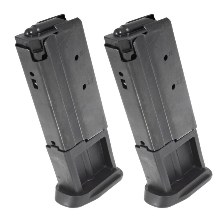 Ruger 90712 Ruger-5.7 Value Pack 10rd 5.7x28mm Fits Black Oxide Steel 2 Per Pack