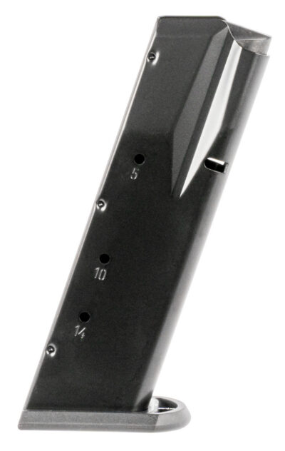 Mec-Gar MGWIT40LFAFC Tanfoglio 14rd 40 S&W, Fits Tanfoglio Witness Large Frame, Blued w/Anti-Friction Coating Carbon Steel