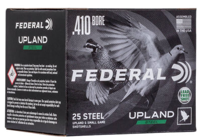 Federal USH41075 Upland Field & Range 410Gauge 3″ 3/8oz 7.5Shot 25 Per Box/10 Case